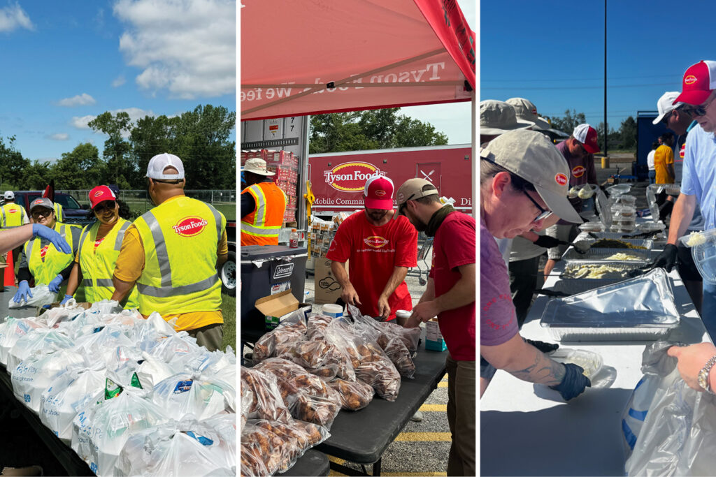 Tyson Foods Mobilizes Quickly to Help in the Aftermath of Severe Weather Tyson Foods Mobilizes Quickly to Help in the Aftermath of Severe Weather