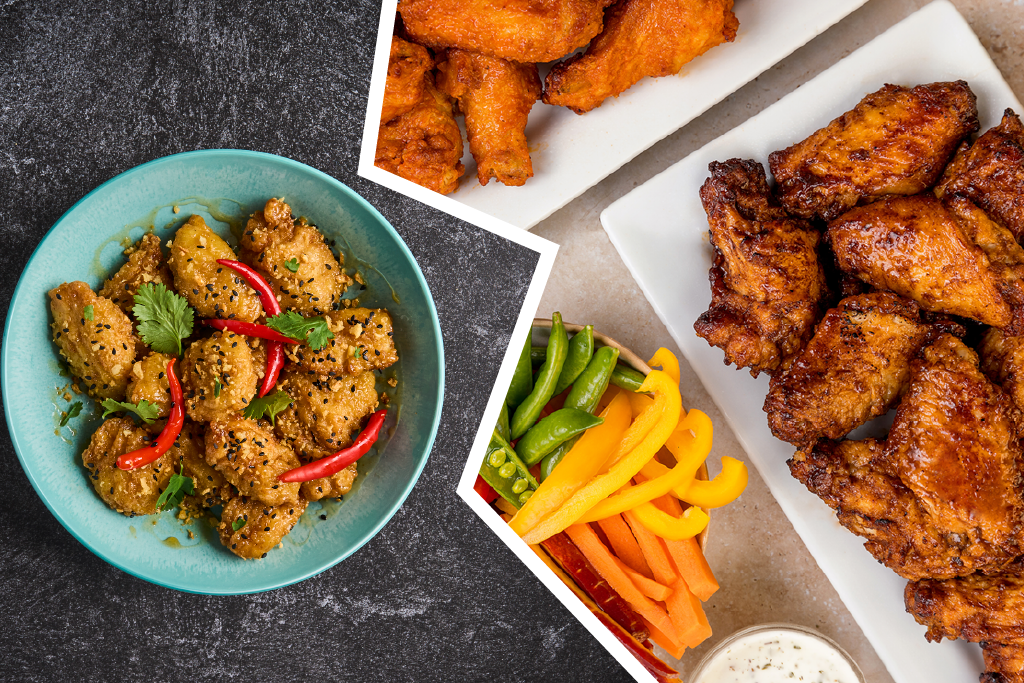 Wings for the Win Boneless and bone-in wings