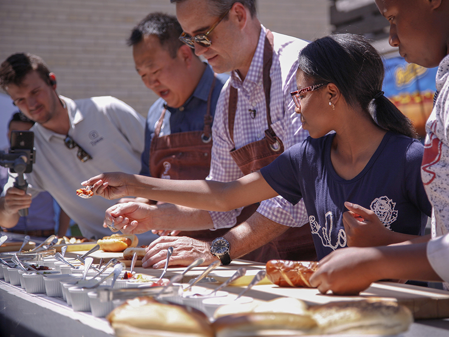 Grilling with Tom Hayes and Spark Program