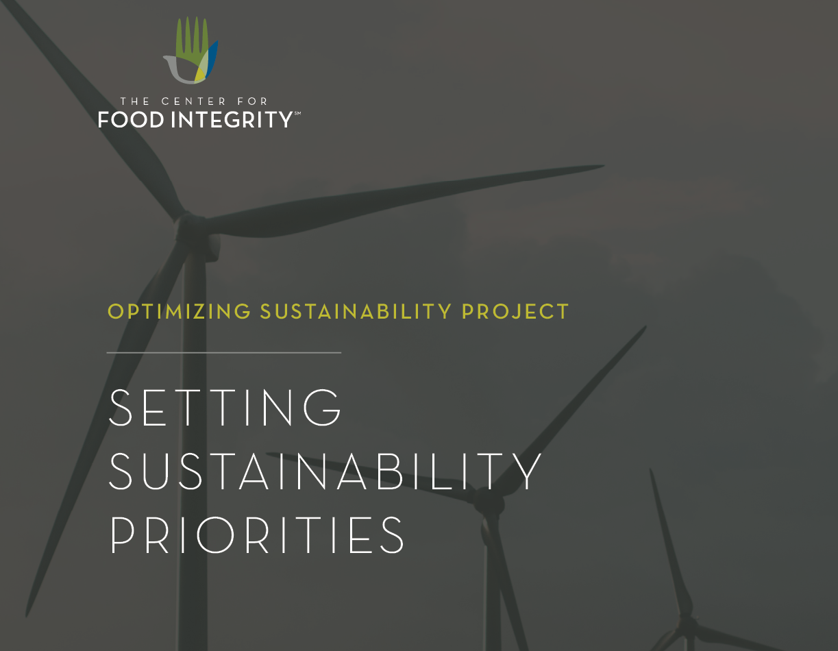 CFI Optimizing Sustainability