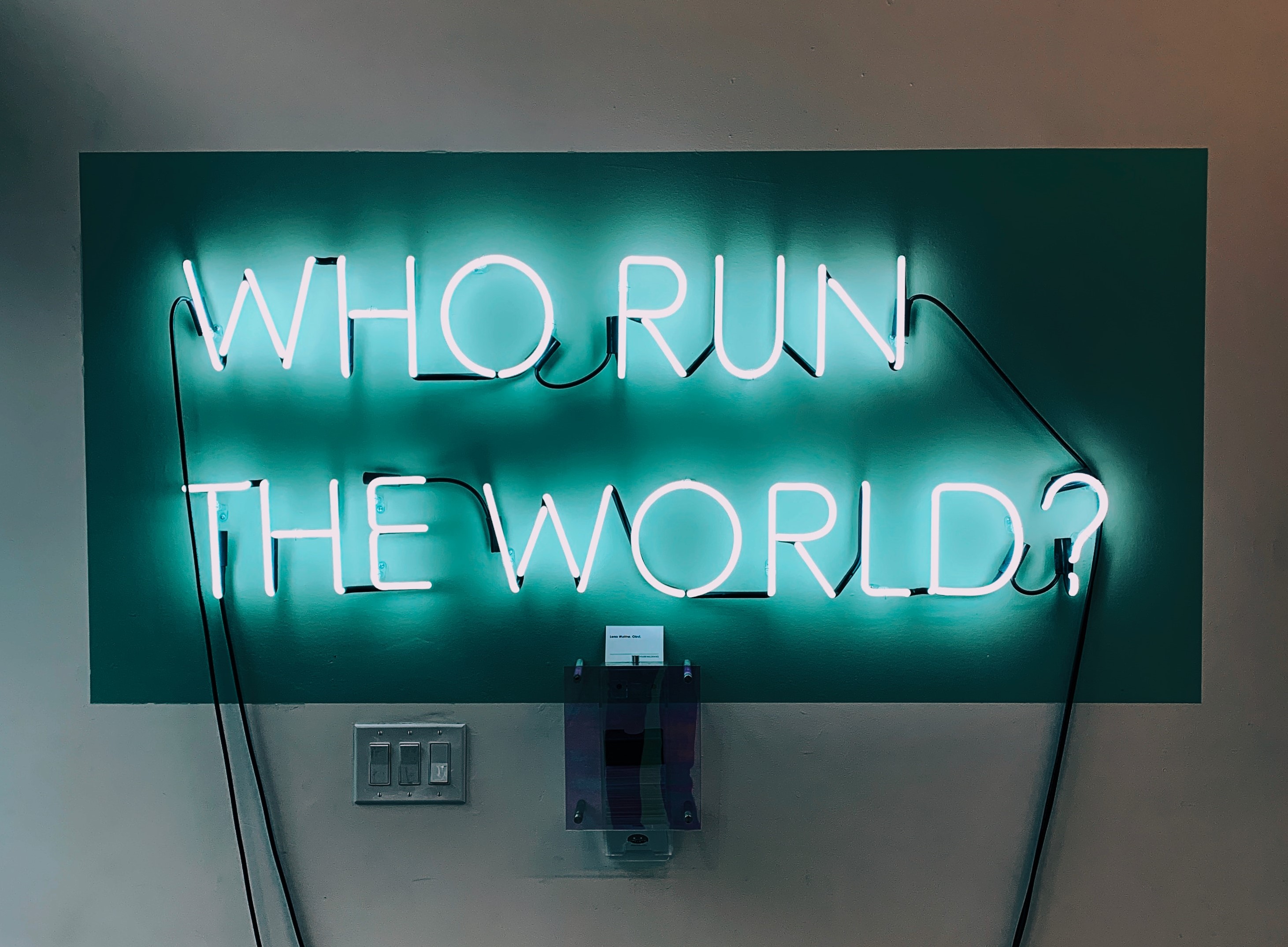 Who run the world - women in tech