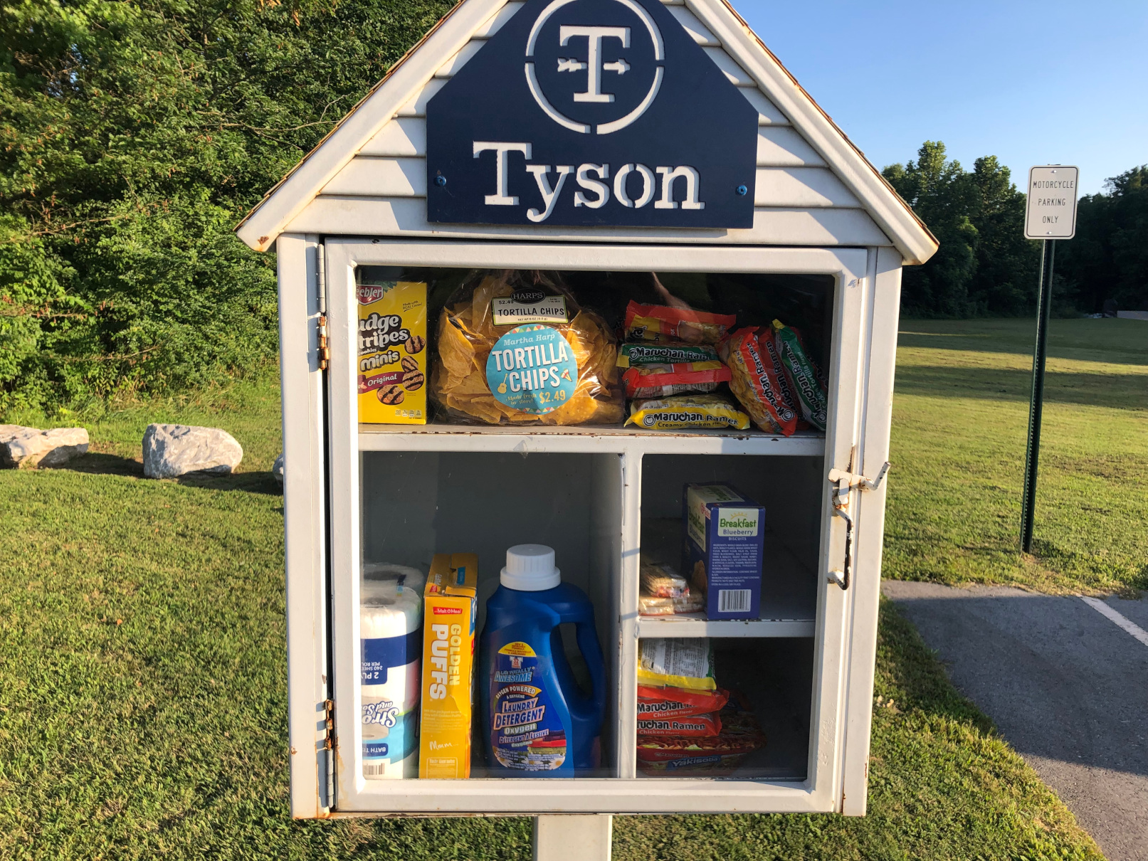 Corporate Giving Little Food Pantry