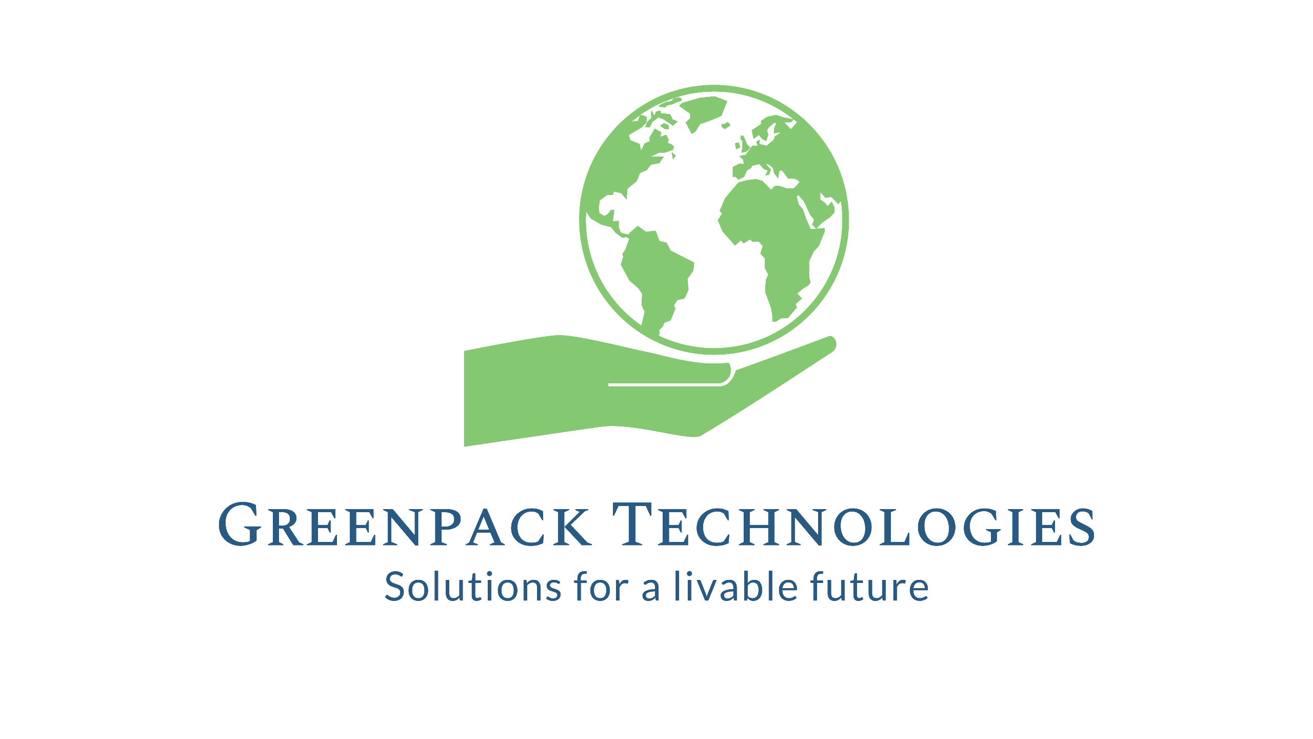 This is a photo of the Greenpack Technologies logo.
