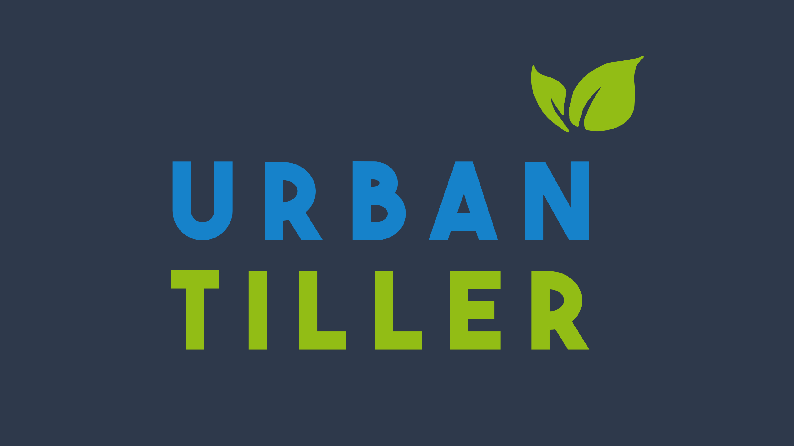 This is a photo of the Urban Tiller logo.