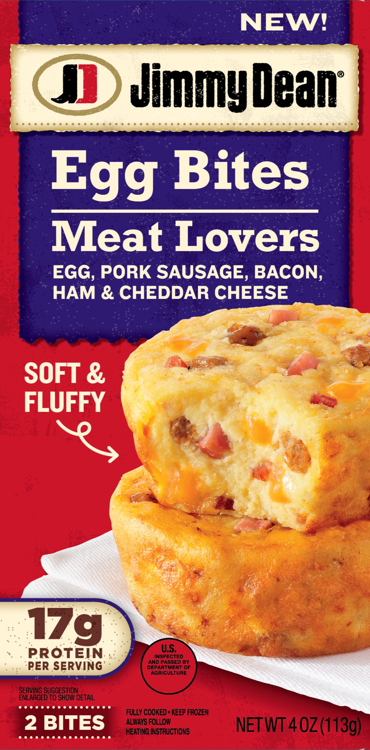 Image of Jimmy Dean Egg Bites Meat Lovers