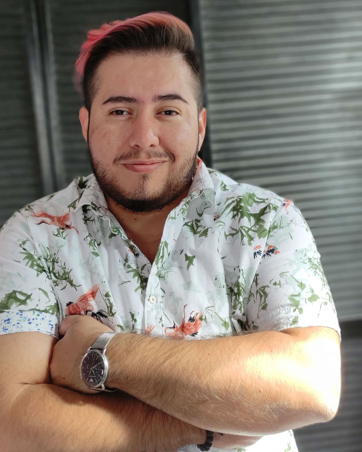 This is a photo of a team member named Zayd.