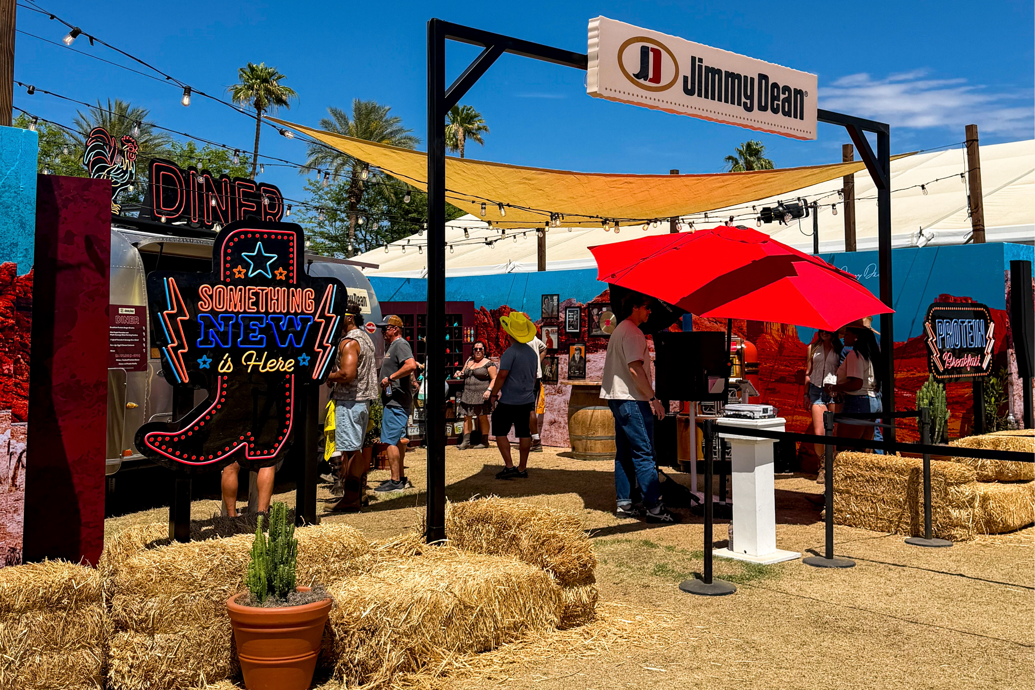 Jimmy Dean brand activation at Stagecoach
