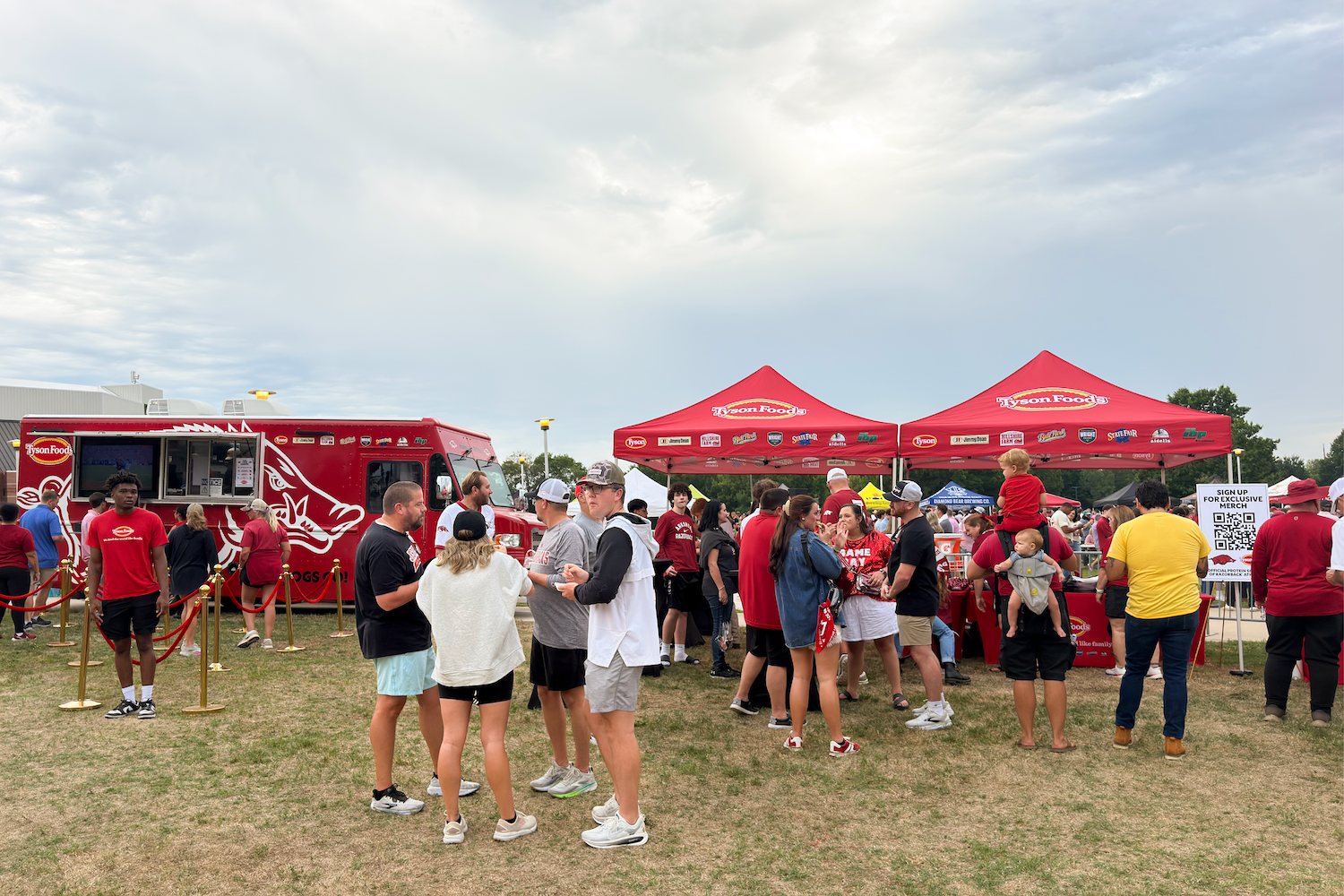 Tyson Foods Fan Zone Tailgate