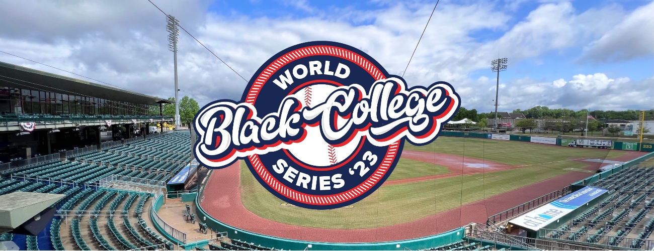 This is a header image for the Black College World Series.