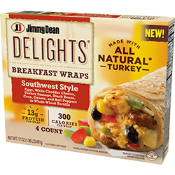 Delights Breakfast Wraps Southwest Style