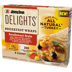 Delights Breakfast Wraps Southwest Style