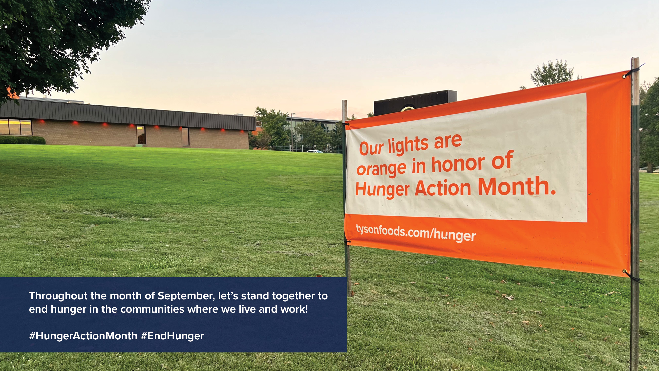 This is a photo highlighting Hunger Action Month. Click here to view the press release.