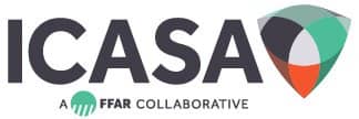 This is the logo for ICASA.