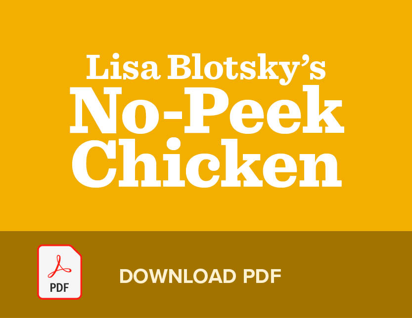 Lisa Blotsky's No-Peek Chicken