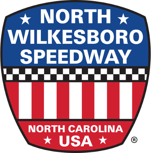 This is a logo of the North Wilkesboro Speedway.