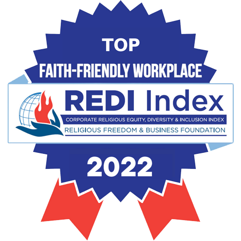 REDI Index - Top Faith-friendly workplace 2022
