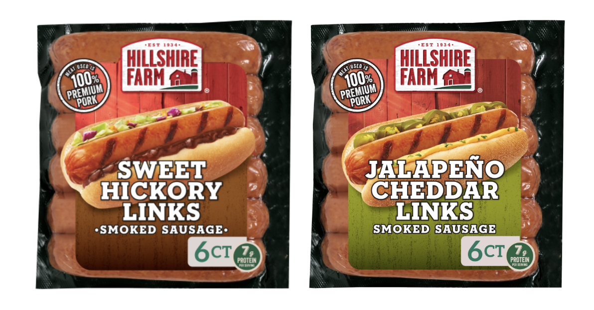 Hillshire Farm new link flavors