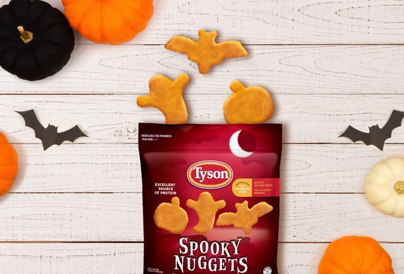 This is a photo of a bag of Spooky Nuggets.