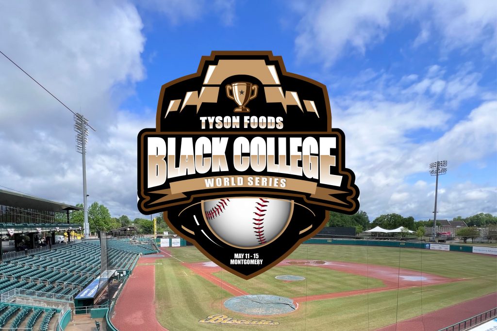 This is a photo of the logo for the Black College World Series.