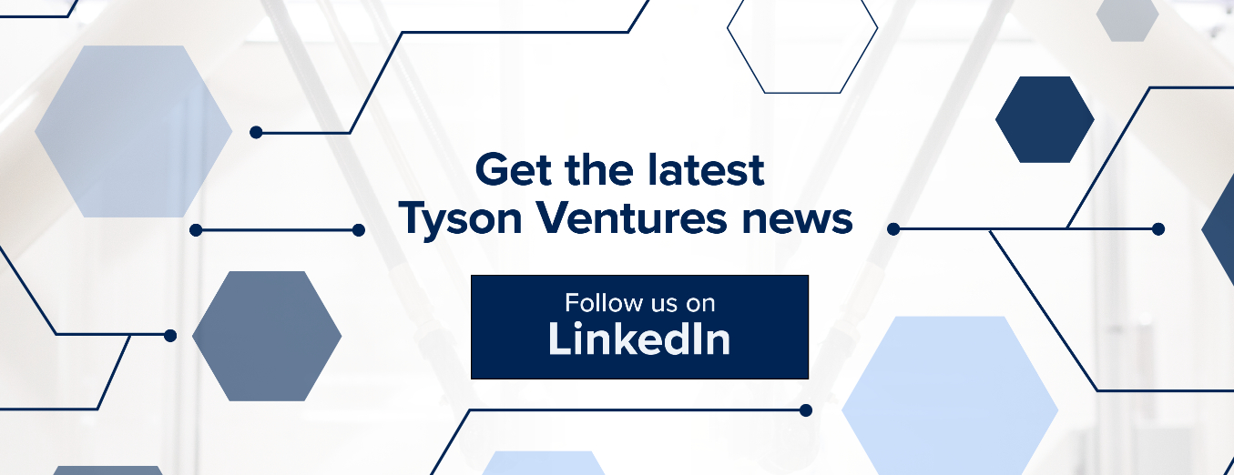 A branded image for Tyson Ventures LinkedIn profile
