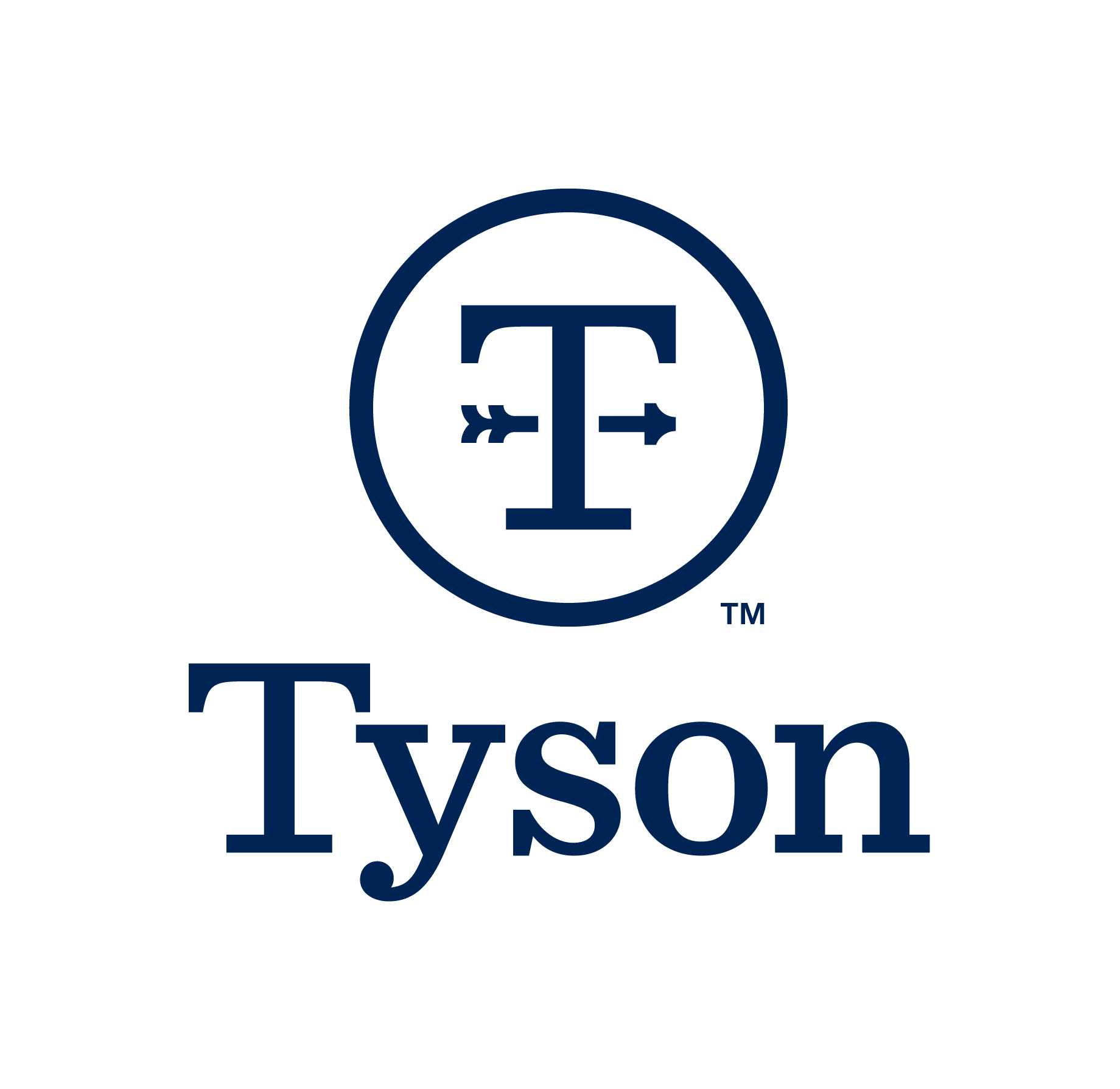 This is the Tyson Foods logo.