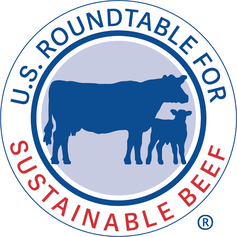 This is the logo for US Roundtable for Sustainable Beef.